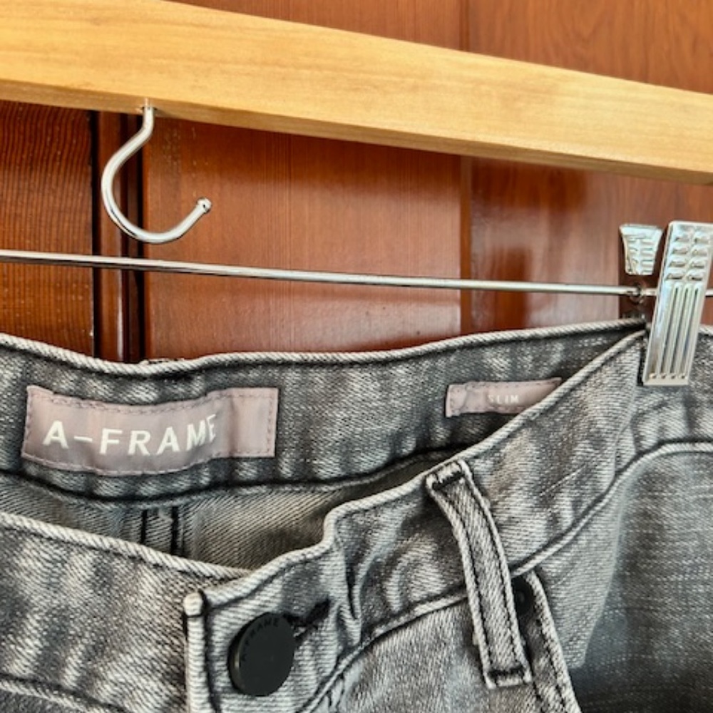 A-Frame Slim Fit Jeans - Picture 3 of 6